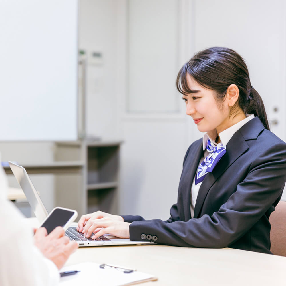 携帯電話ショップの事例